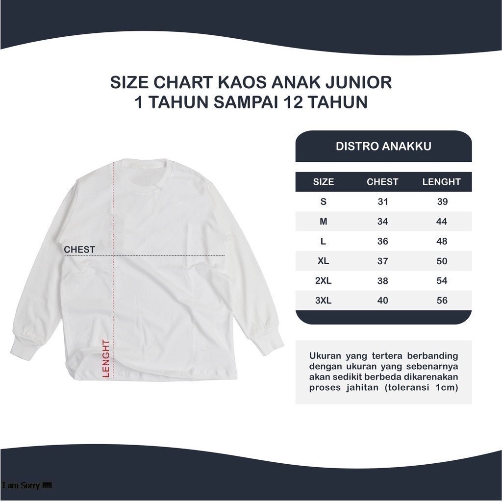 Baju kaos anak laki laki hm kualitas distro bahan premium tangan panjang