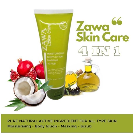 Zawa Skin Care Original Bpom Tube 60 ml