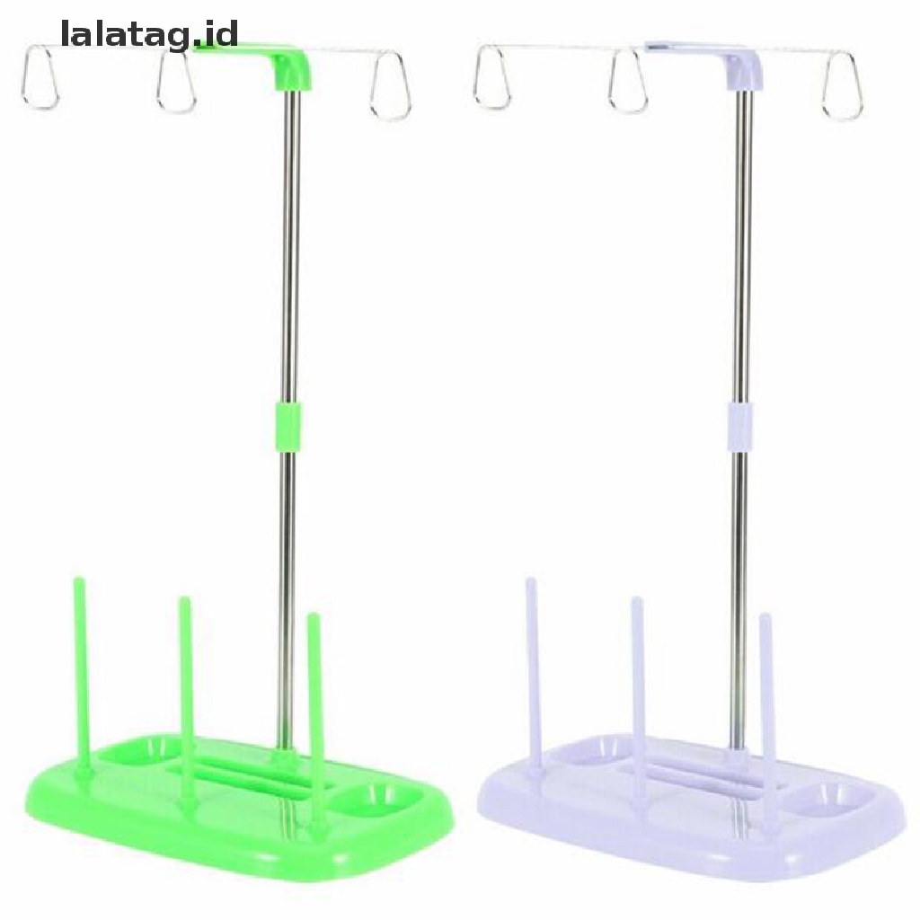 [lalatag] Dudukan Spul Benang/Kapas Three Cone Holder Stand Untuk Digunakan Dengan Mesin Jahit [ID]