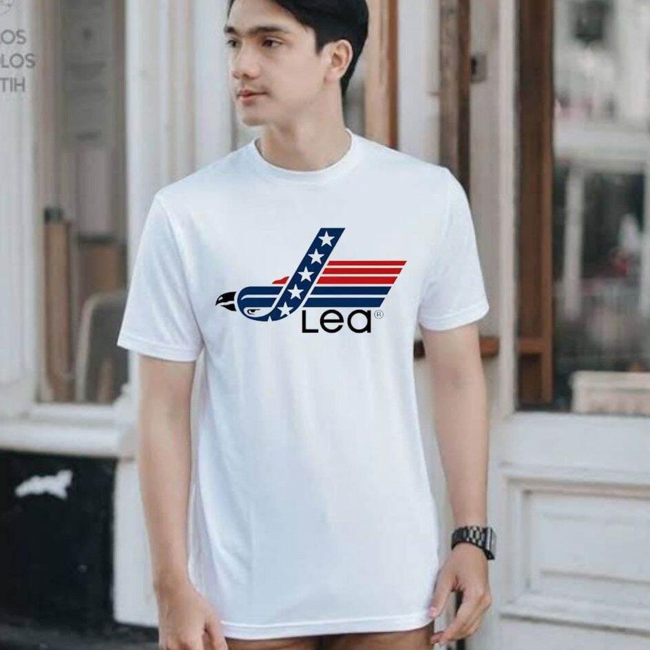Baru Populer Kaos Pria Branded Lea Distro Premium M L XL XXL Original Model Terbaru - Tshirt Outfit 