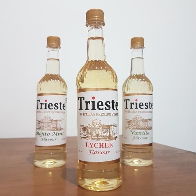 

Trieste Syrup/ Sirup buah Rasa Lychee sirup untuk campuran minuman