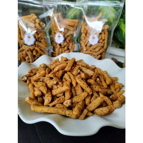 

KRASKRESS !! BASRENG STIK VIRAL BASTIK SUPER PEDAS DAUN JERUK / ORI - FREE BUBBLE