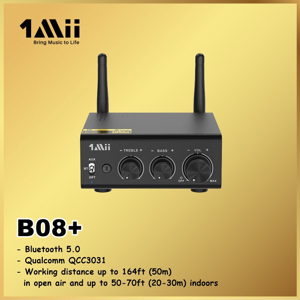 1Mii B08+ B08 + Plus B 08 Bluetooth Amplifier Receiver