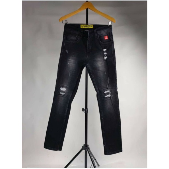 Celana Jeans Sobek Pria/Celana Denim Sobek Pria/Celana Jeans Pria/Celana Denim Pria