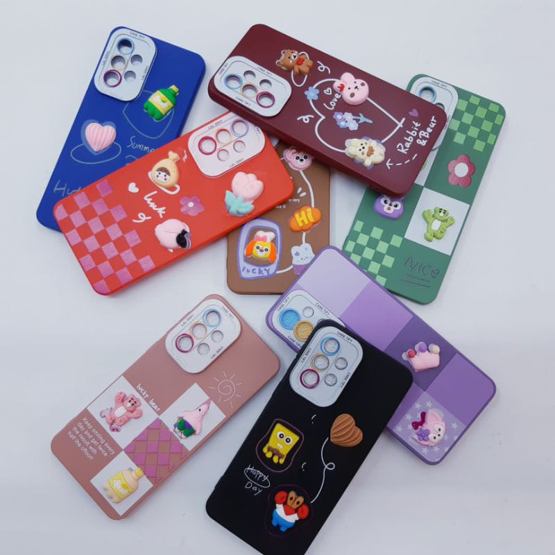 Softcase Doll 4D Samsung A03 A20/A30 A23 4G A32 4G A33 5G A52 4G A53 5G J2 PRIME A50 A50S A30S