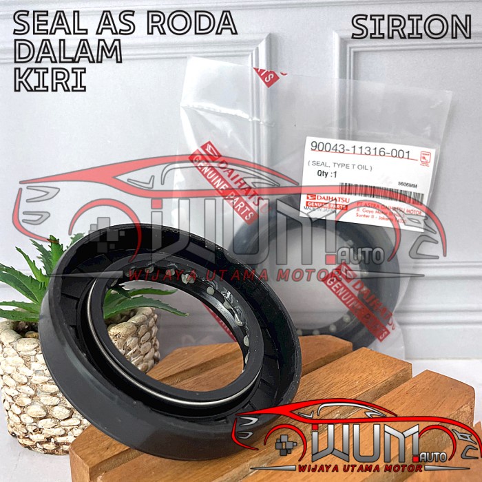 SEAL PINION TRANSMISI LH SIL AS RODA DALAM KIRI SIRION