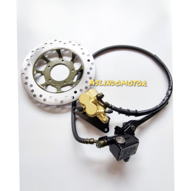 Cakram Assy Rem Disk Assy Depan 1 Set Komplit Supra X/Supra Fit Lama