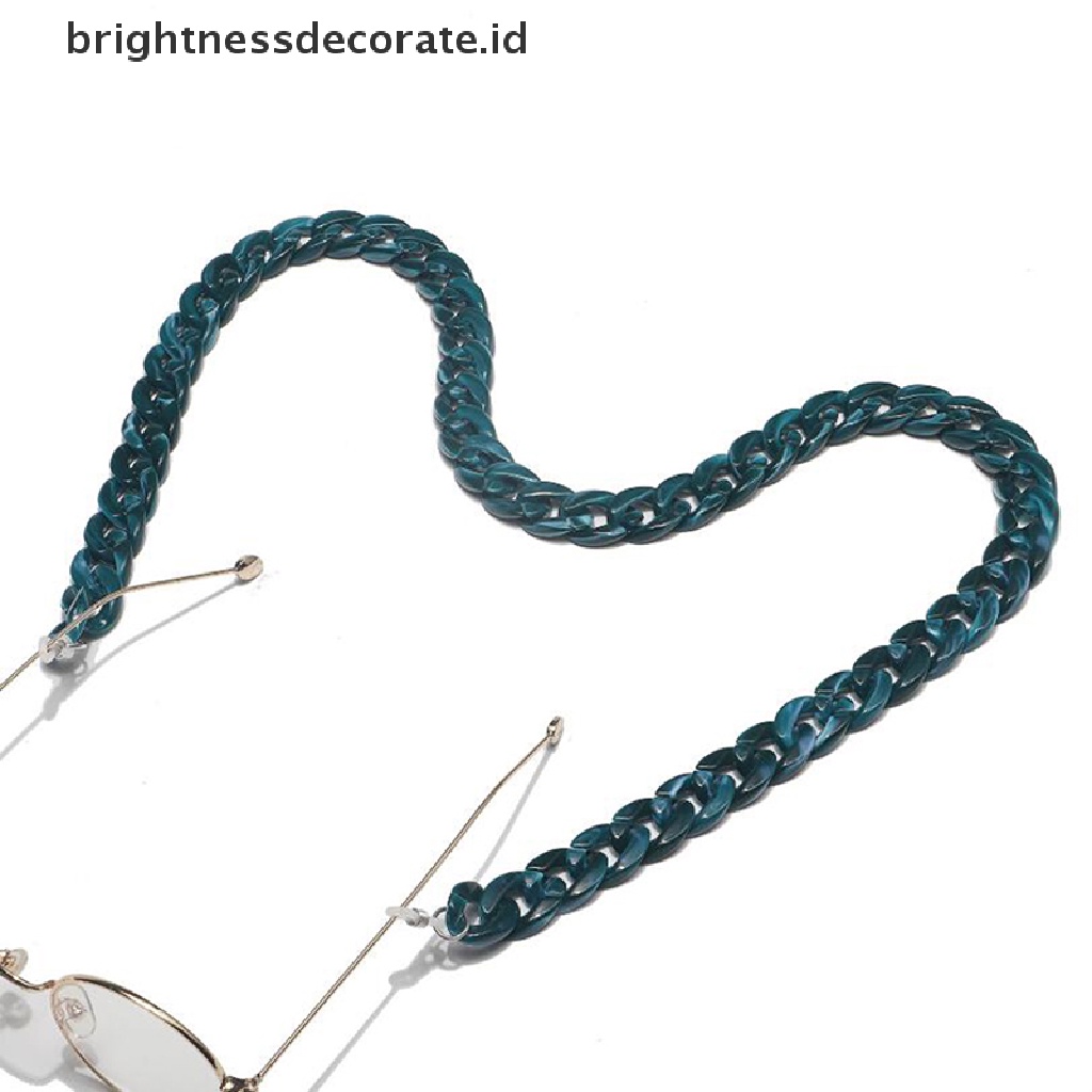 [Birth] 2in1 Sunglasses Chains Lanyard Akrilik Tempat Masker Wajah Aksesoris Kacamata [ID]