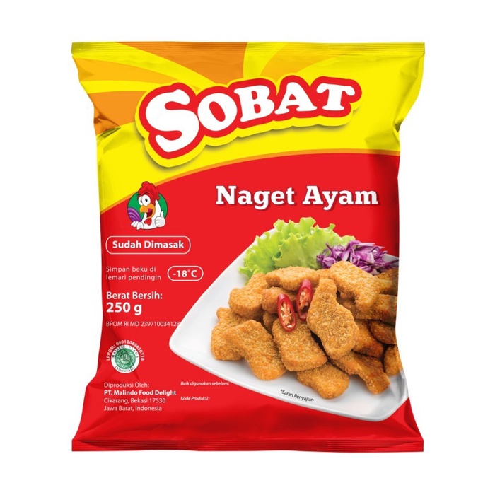 

Cikiwiki SOBAT Naget Ayam 250gr Instant Sameday Ready Musi