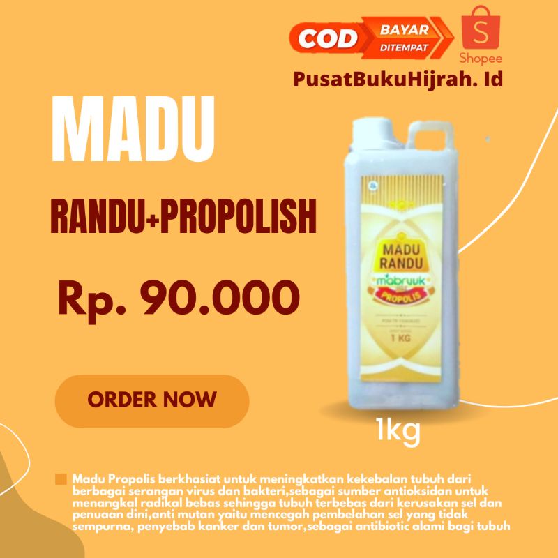 

MADU RANDU PROPOLIS MABRUUK 1 KG