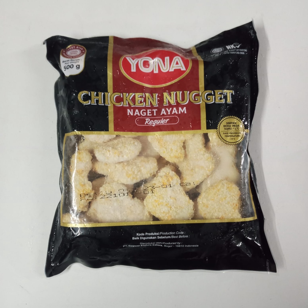 

YONA chiken nugget 500gr
