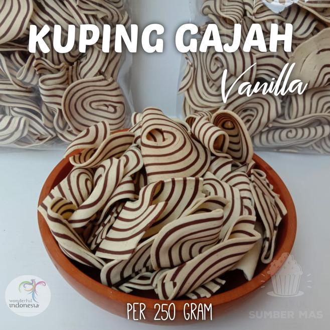 

Grosir ￣ KUPING GAJAH/KERIPIK KUE KUPING GAJAH TERLARIS RASA VANILA 1KG ☿