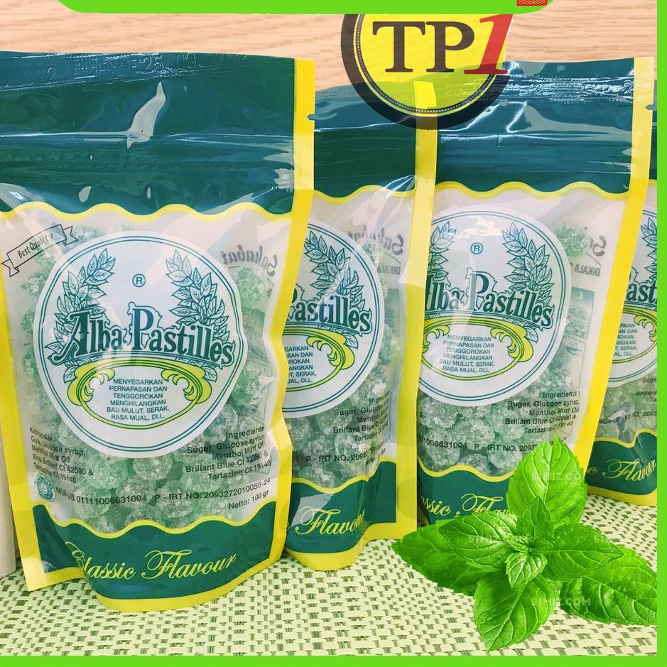 

Bisa COD Permen alba pastilles 100 gr/ alba pastiles / permen mint /Permen Pelega Tenggorokkan 