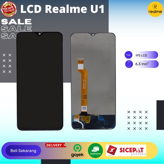 Lcd Realme U1 bergaransi