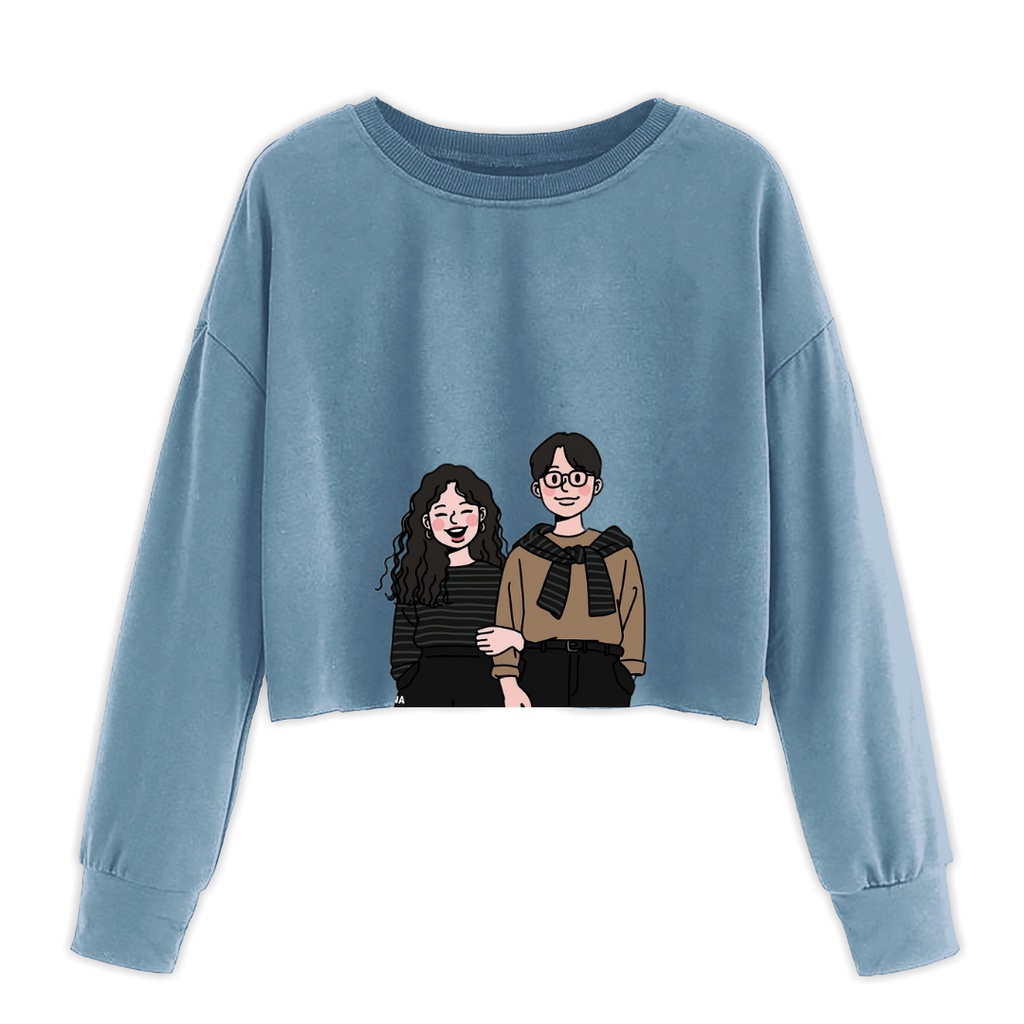 COUPLE NEW SWEATER CROP ANAIRA