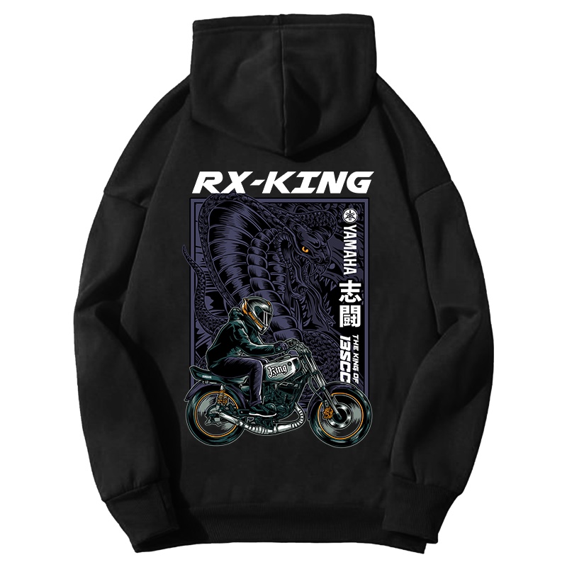 HOODIE FLEECE SUNMORI MOTOR RX KING RIDER JOE LEE