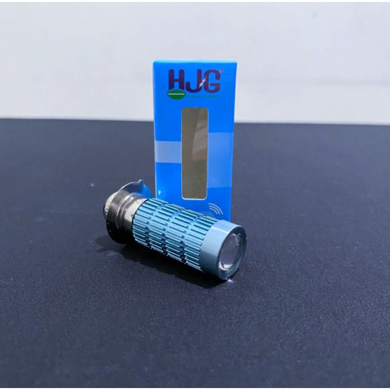 Lampu Depan LED Utama H6 2 Warna Laser Hi Low AC DC High Low Motor Bebek Matic HJG