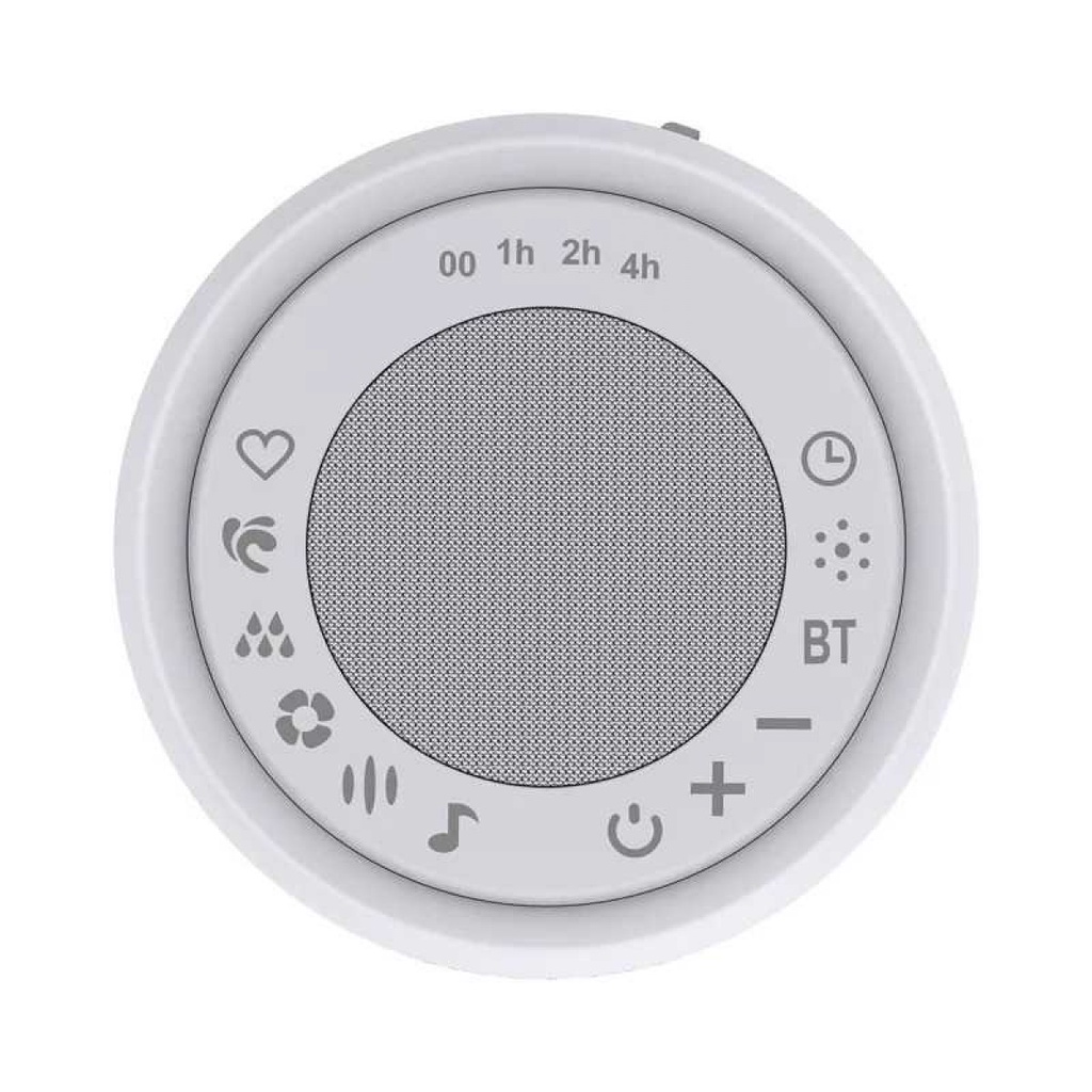 Speaker Bluetooth Portable White Noise Lampu Tidur Timer Rechargeable