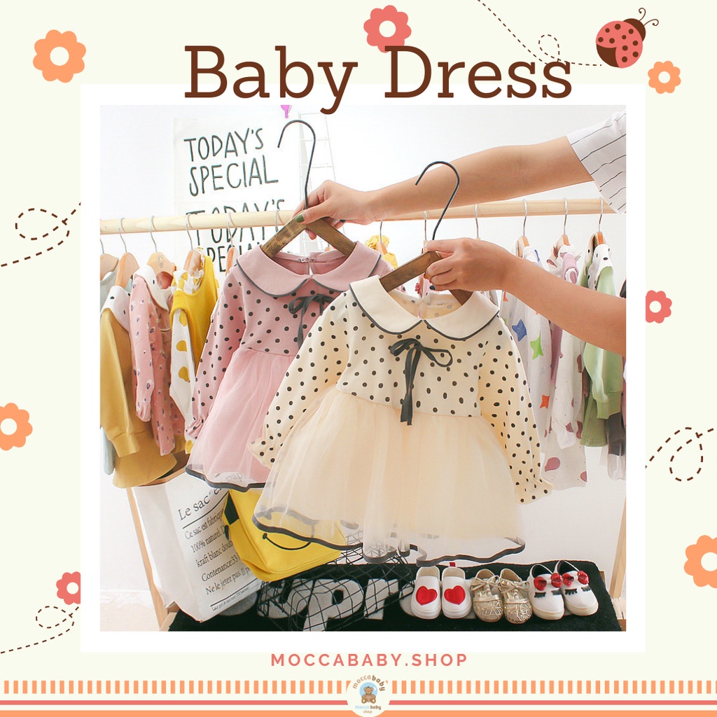 MBSS - Baby Dress Luxury EBV Baju Dress Anak Perempuan Import Dress anak/Bayi Perempuan Gaun bayi Rok Anak Pakaian anak / L2