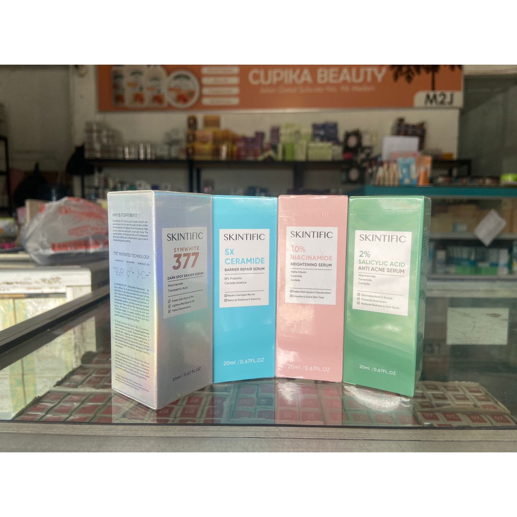 [cip] [niacinamide serum] SKINTIFIC Serum Niacinamide 10% Brightening Whitening Glowing Skin Skincare Serum Pemutih Wajah Mencerahkan Vit Vitamin B