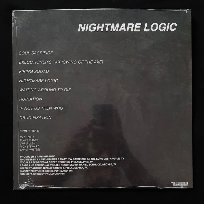 Piringan Hitam / Vinyl POWER TRIP - NIGHTMARE LOGIC