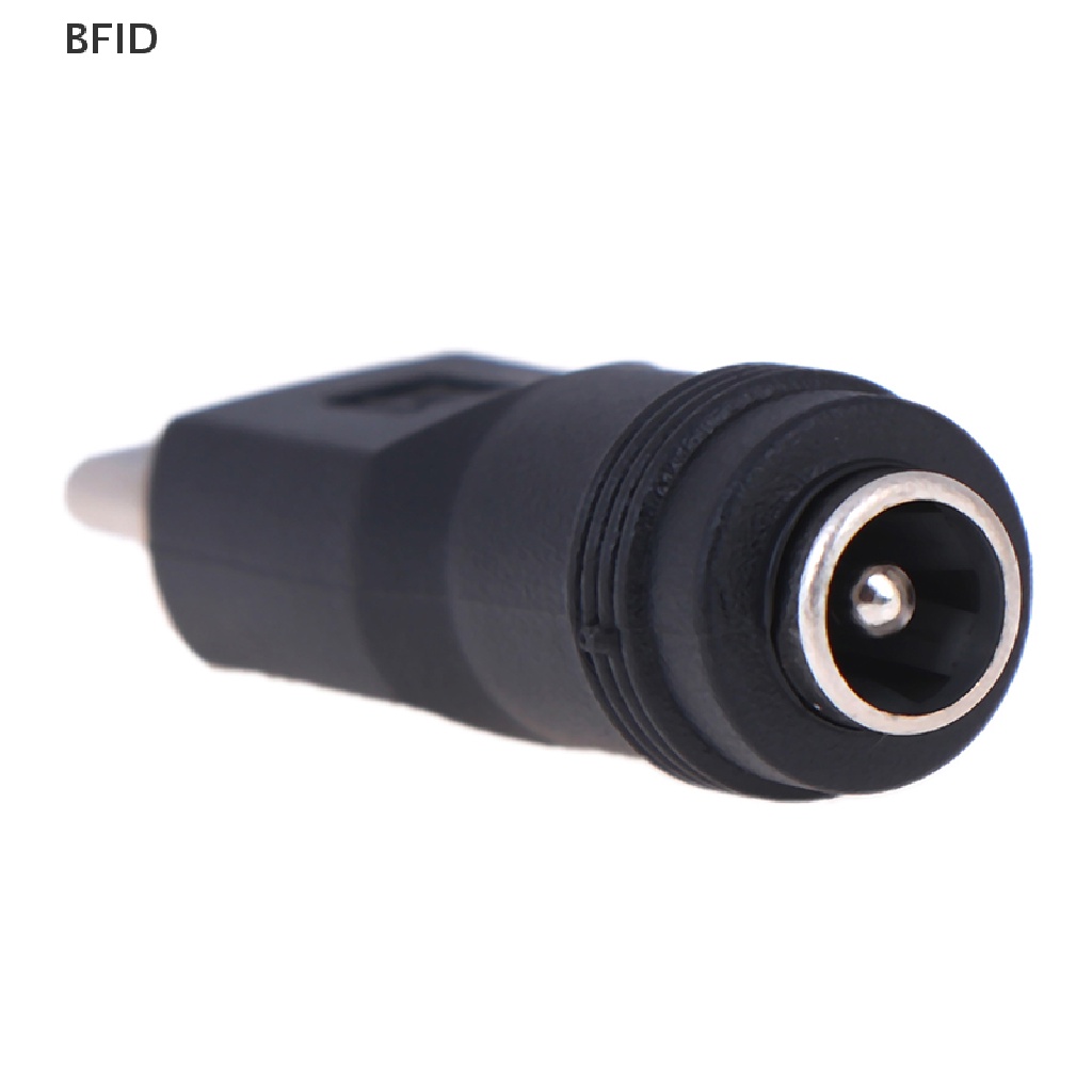 [BFID] 1pcs jack Female 5.5 * 2.1mm Ke Type-C 3.1 Male Plug 90per180derajat Adaptor DC [ID]