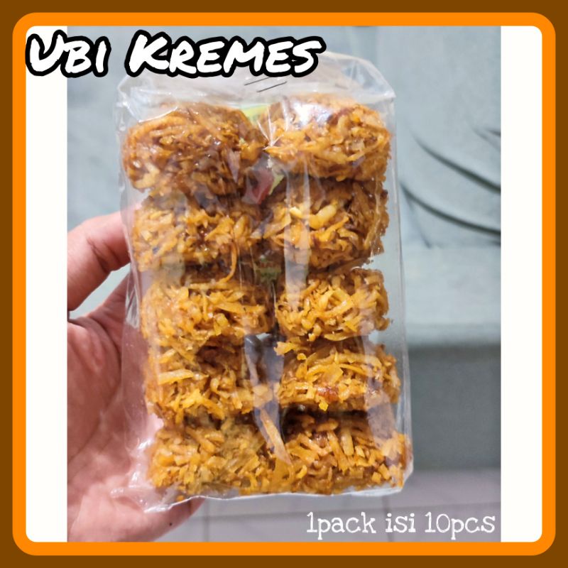 

Ubi Kremes isi 10pcs / Kremes Ubi Cilembu / Kremes Gula Aren