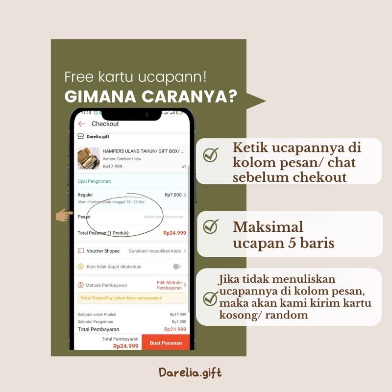 

[Ready] Hampers Ulang Tahun/ Gift Box/ Kado Cewe/ Kado Cowo/ Botol Tumbler Kaktus/ Set Alat Makan/ Free Gift + Kartu Ucapan Best Seller