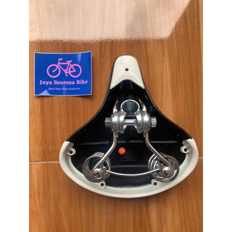 TERMURAH!!! Jok Spring Sepeda Lipat / Mini ODESSY Lebar, Tebal dan Empuk / Realpict