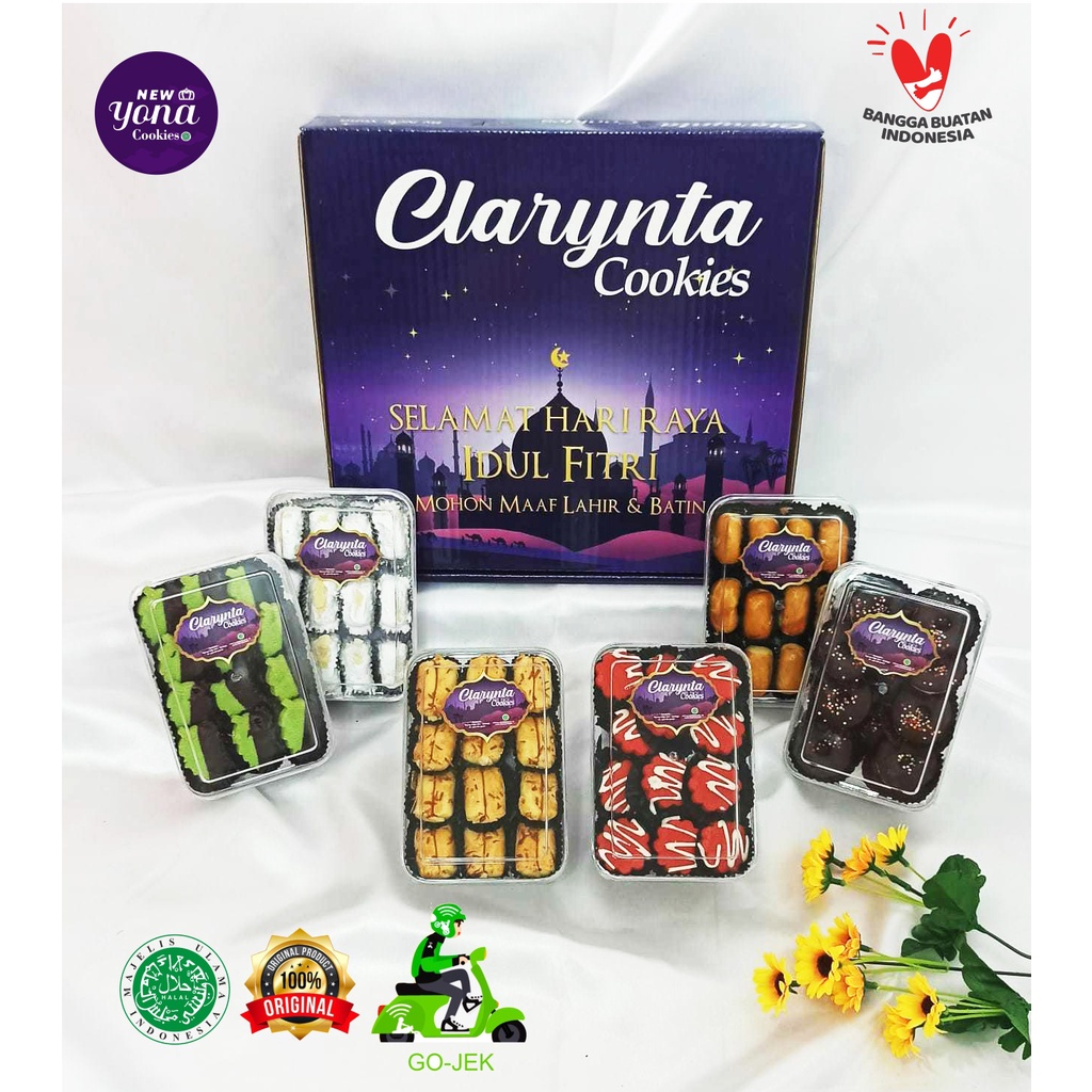 

(Ready) Best Seller Hampers Paket Kue Kering Lebaran NEW YONA (CLARINTA)