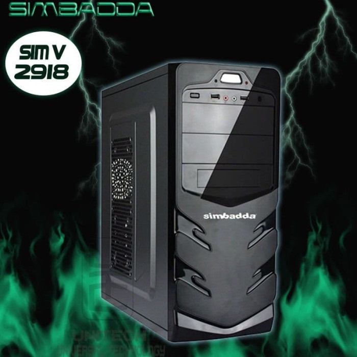 Casing Simbadda V 2918 PSU 380W Simbada Case Komputer