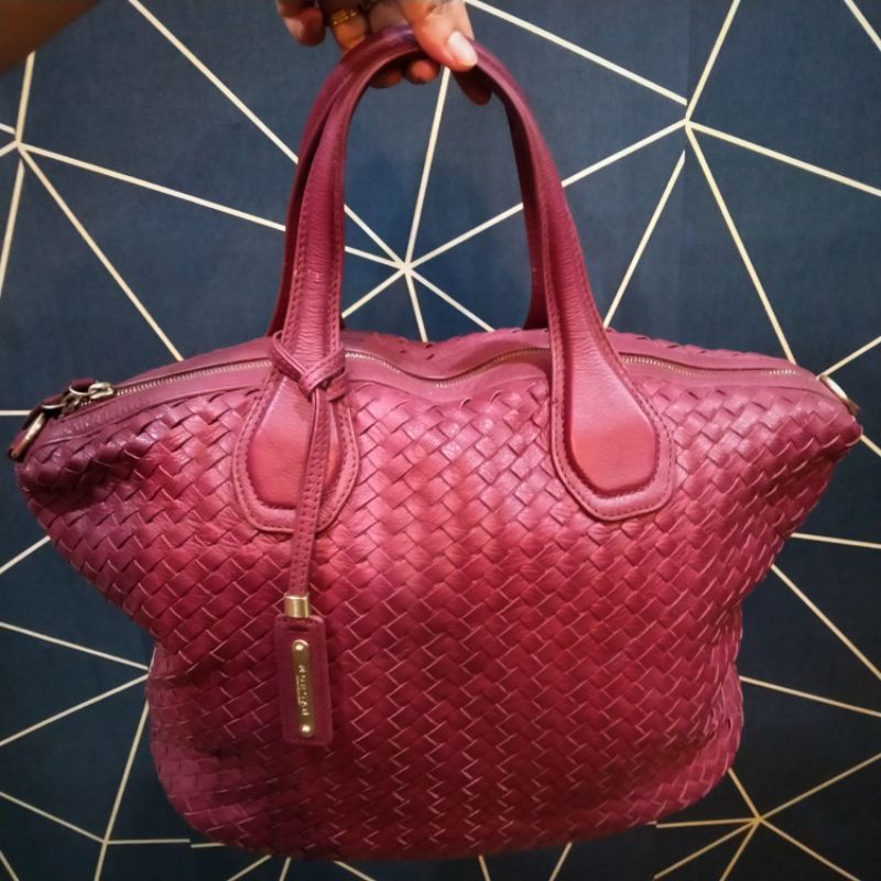 MORGAN DE TOI tas wanita second brand ala botega/seken/preloved