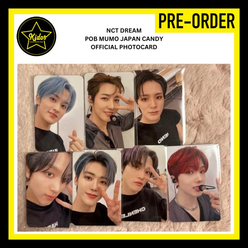 Jual Nct Dream Candy Pob Mumo Japan Official Photocard Pc Mark Haechan Jeno Jaemin Chenle