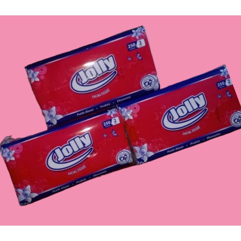 Tissue Jolly 250sheets mantab murah