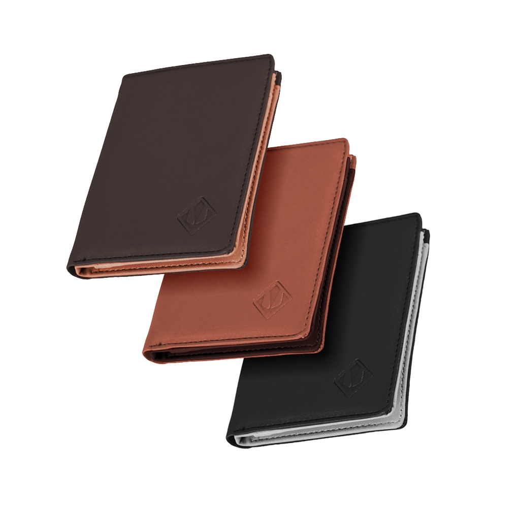 Westpak Apparel W04R - Dompet Pria Lipat Pendek Dompet Kulit Leather