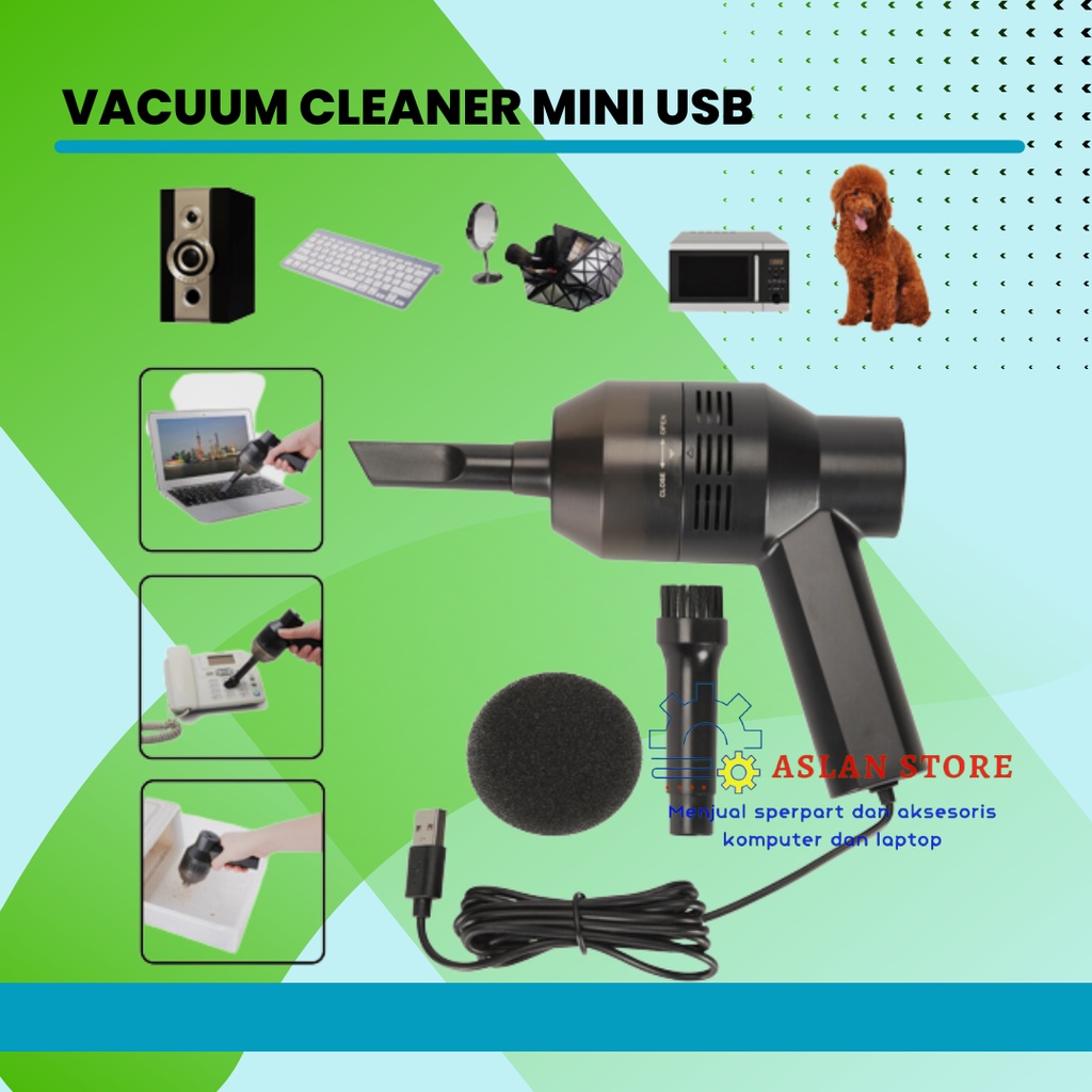 Vacuum Vacum Cleaner Portable USB Mini  multifungsi Computer Dust Blower Duster for Camera Clean Kit