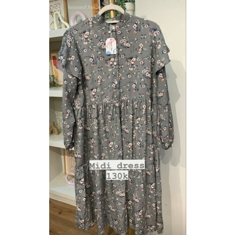 PRELOVED MIDI DRESS HAYYA AUDREY BY HAIDEEORLIN