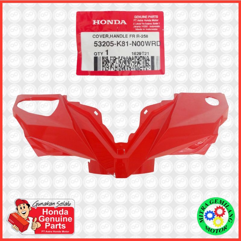 BATOK STANG HONDA BEAT FI 2017 BEAT ECO ASLI AHM