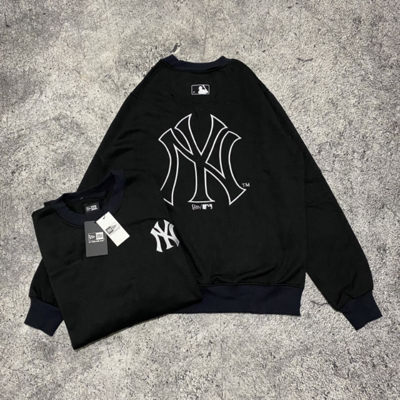 READY BISA COD !!!SWEATER CREWNECK NY MLB JAPAN MARKET FULLTAG&amp;LEBEL PREMIUM