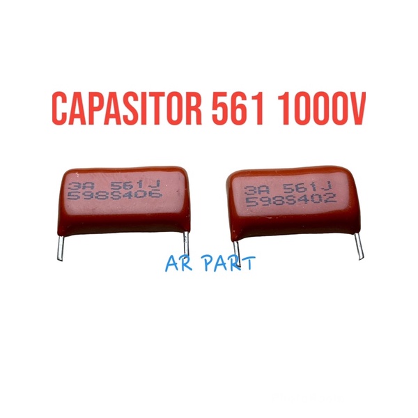 kapasitor 561 1000v 18mm original