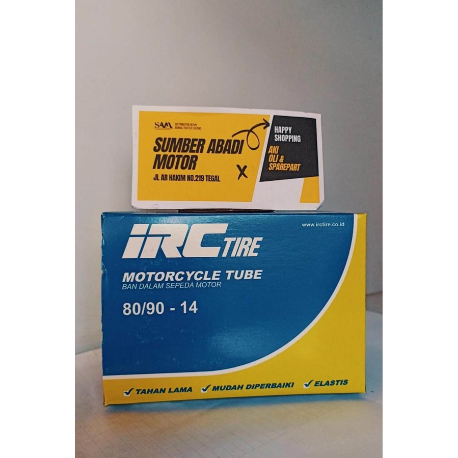 Ban Dalam Motor IRC 80/90 Ring 14