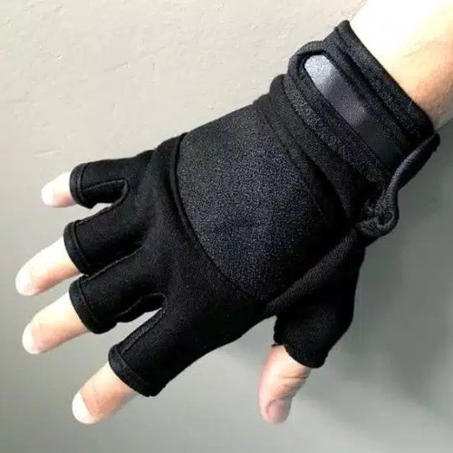 Sarung Tangan Motor setengah jari GLOVES MOTOR SETENGAH JARI HALF FINGER GLOVE RIDING TOURING