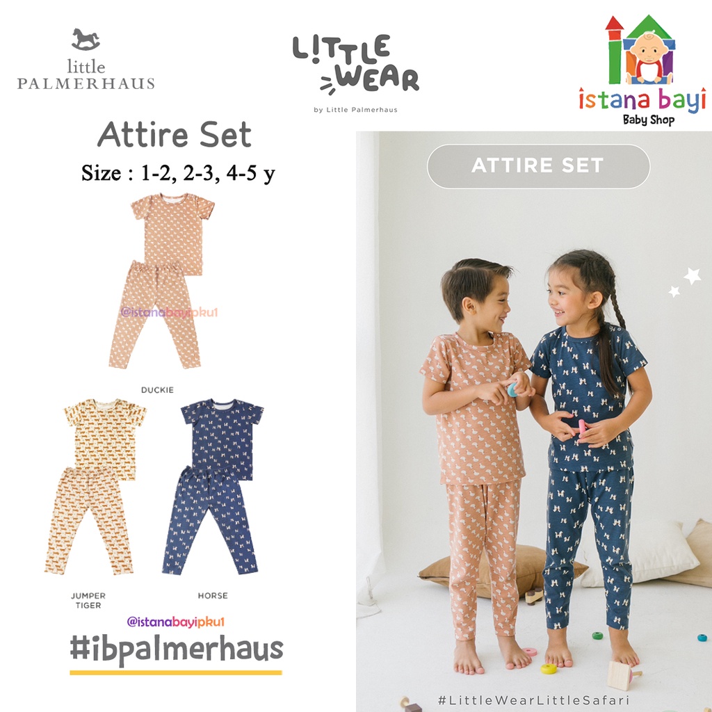 Little palmerhaus attire set - little wear ATTIRE set / Setelan anak 1-5 Tahun