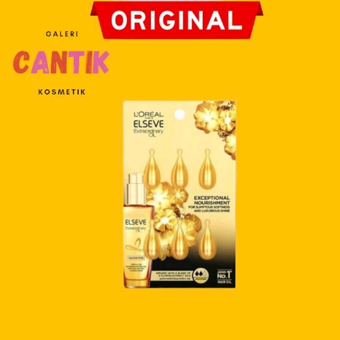 L'Oreal Paris Extraordinary Oil Gold Hair Serum Sachet