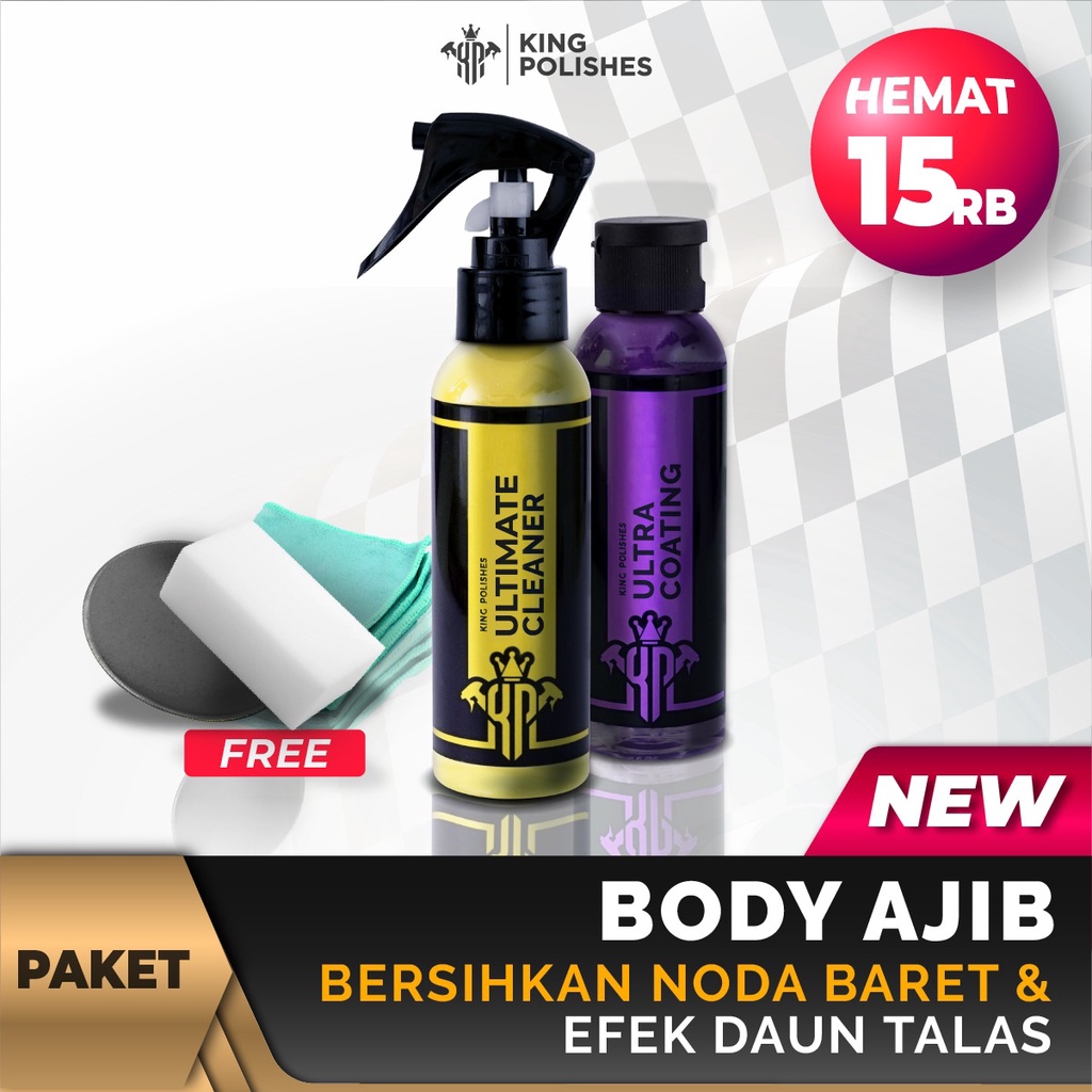 Perawatan Body Ajib - Hapus Noda Baret Tidak Bertekstur - Bersih Permukaan Body - Efek Daun Talas