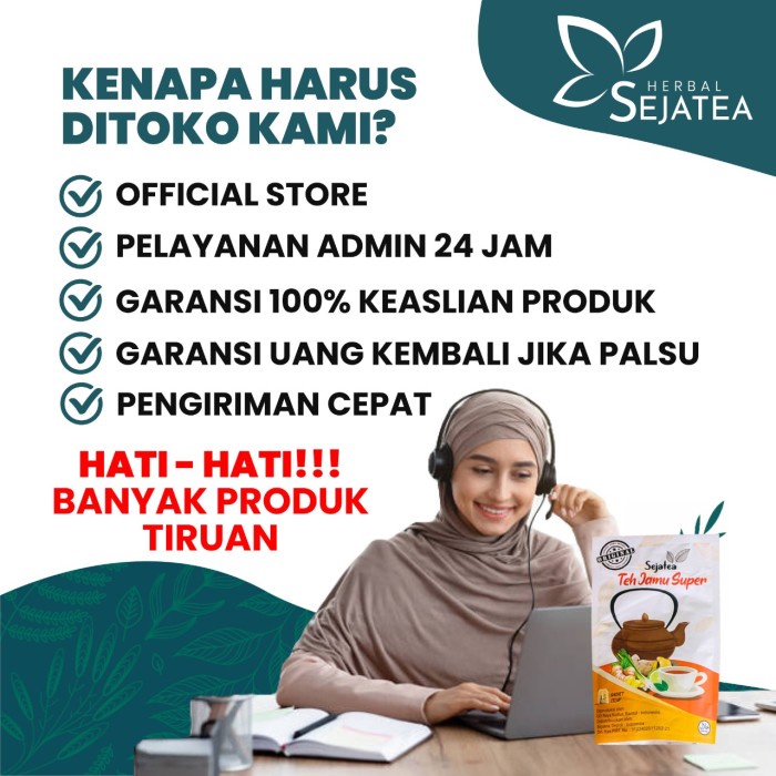 

Terlaris ✨ -Teh Jamu Herbal Sejatea Solusi Sehat Untuk Semua Masalah Kesehatan- 2.1.23