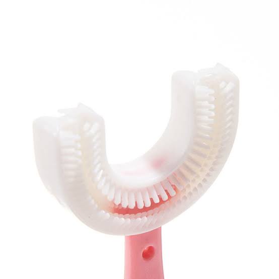 [DGB] SIKAT GIGI BAYI ANAK BENTUK U SILIKON SILICONE TRAINING TOOTHBRUSH SHAPE BABY