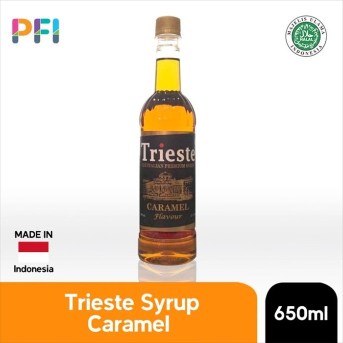 

SYRUP TRIESTE CARAMEL FLAVOUR 650ML SIRUP CARAMEL