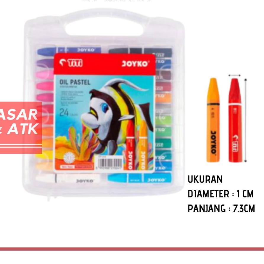 

빠 Crayon TITI JOYKO 24 Warna Miliki