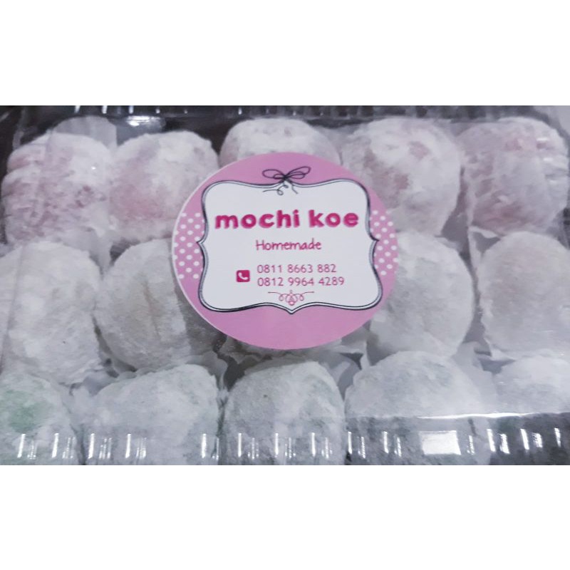 MOCHI 15pcs/MOCHI SUSU FULLCREAM/MOCHI ORIGINAL(RASA PANDAN,STROWBERY,VANILA)